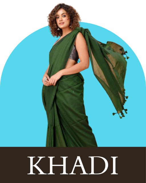 bengal khadi cotton saree