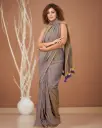Ash Bengal Plain khadi